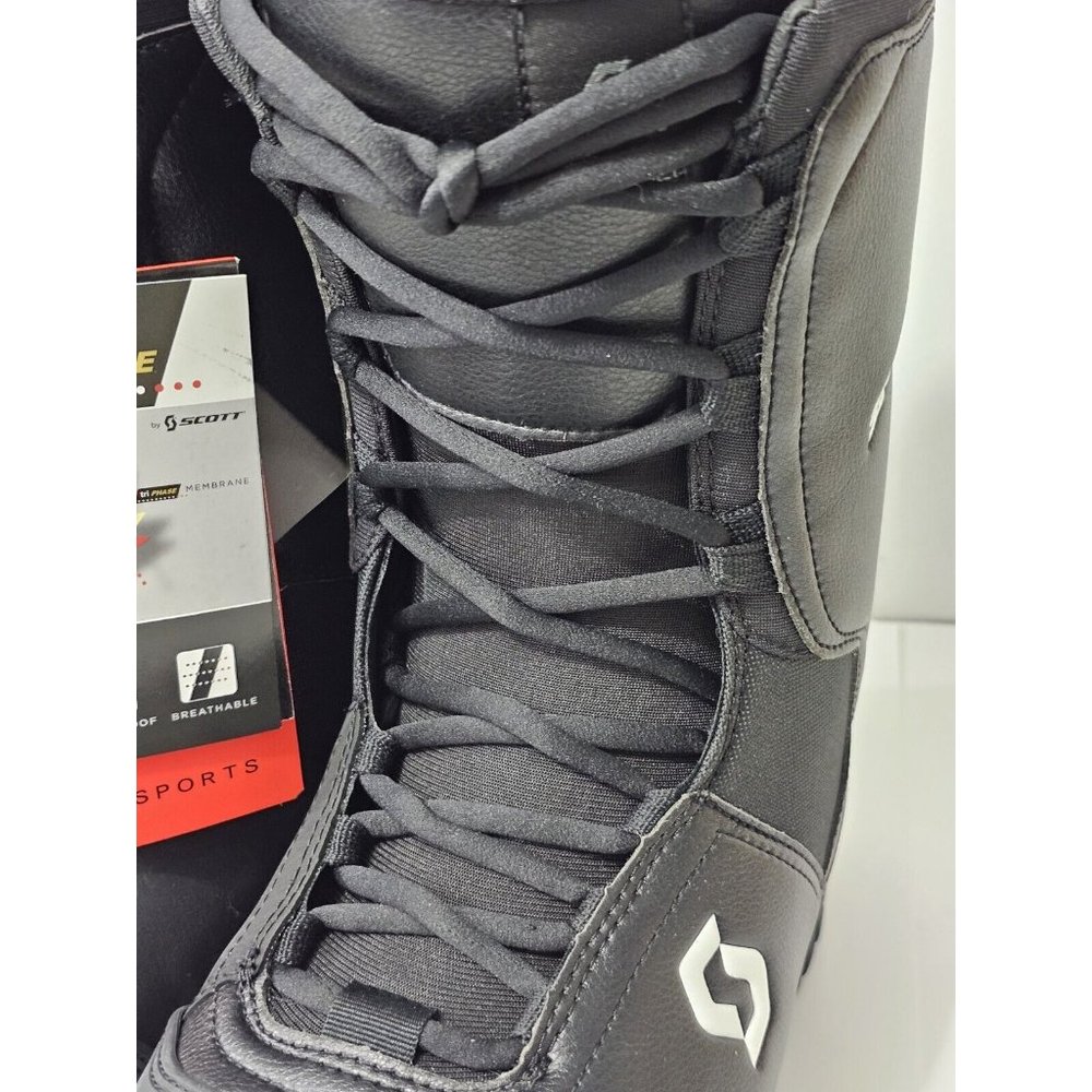 NEW Scott S-Scape Snowmobile Boots Black Sz 9.5 Porelle Tri Phase - Picture 9 of 16